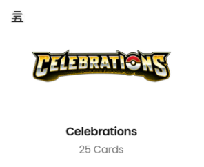 Celebrations Pokémon TCG expansion