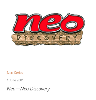 Neo Discovery Pokémon TCG expansion
