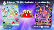 Pokémon TCG 30th Celebration Set Officially Launched