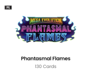 Phantasmal Flames Pokémon TCG expansion
