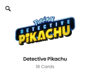 Detective Pikachu Pokémon TCG expansion