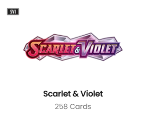 Scarlet & Violet Pokémon TCG expansion