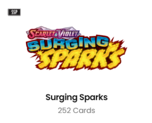 Surging Sparks Pokémon TCG expansion