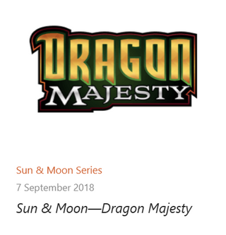 Dragon Majesty Pokémon TCG expansion