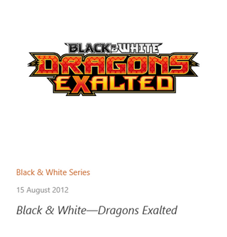 Dragons Exalted Pokémon TCG expansion
