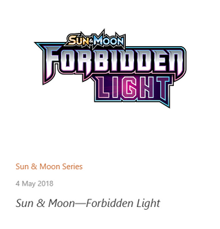 Forbidden Light Pokémon TCG expansion