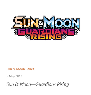 Guardians Rising Pokémon TCG expansion