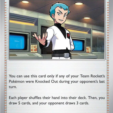 Team Rocket's Archer 201/217 Reverse Holo Ascended Heroes Pokemon Card