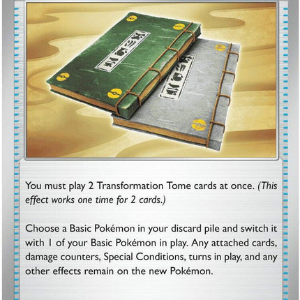Transformation Tome 083/086 Reverse Holo Chaos Rising Pokemon Card