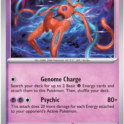 Deoxys 031/086 Reverse Holo Chaos Rising Pokemon Card