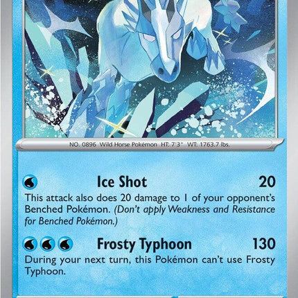 Glastrier 054/217 Energy Pattern Reverse Holo Ascended Heroes Pokemon Card