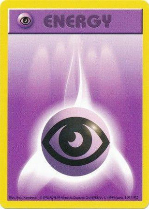 Psychic Energy 101/102 Energy Base Set Shadowless Pokemon Card