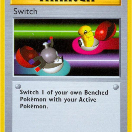 Switch 95/102 Common Base Set 1st Edition Pokemon Card