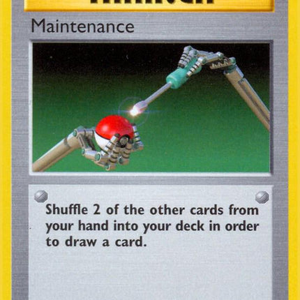 Maintenance 83/102 Uncommon Base Set 1st Edition Pokemon Card