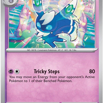 Meowstic 037/086 Reverse Holo Chaos Rising Pokemon Card