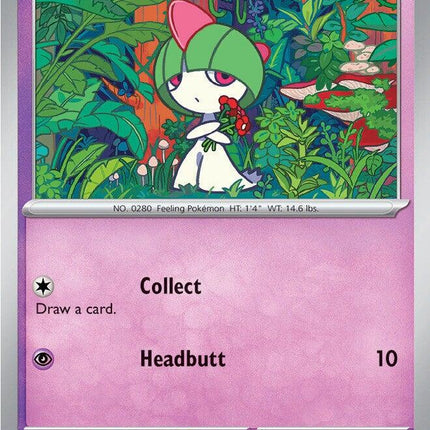 Ralts 087/217 Love Ball Reverse Holo Ascended Heroes Pokemon Card