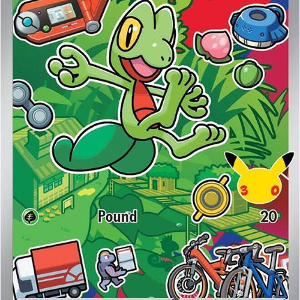 Treecko MEP 055 First Partner Series 3 30th Anniversary Holo Promo Pokemon Card
