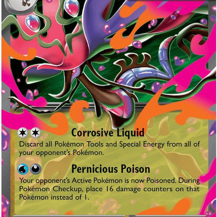 Mega Dragalge ex 065/086 Double Rare Chaos Rising Pokemon Card