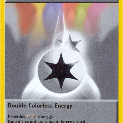 Double Colorless Energy 96/102 Uncommon Base Set 1st Edition Pokemon Card