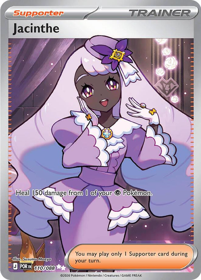 Jacinthe 110/088 Ultra Rare Perfect Order Pokemon Card