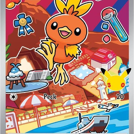 Torchic MEP 056 First Partner Series 3 30th Anniversary Holo Promo Pokemon Card