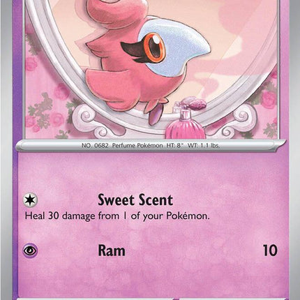 Spritzee 035/088 Reverse Holo Perfect Order Pokemon Card