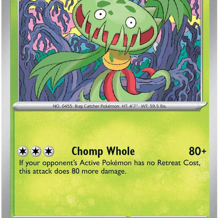 Carnivine 004/086 Reverse Holo Chaos Rising Pokemon Card