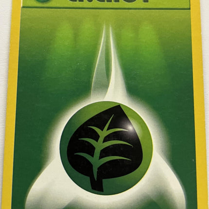 Grass Energy 99/102 Energy Base Set 4th Print 1999–2000 Pokemon Card