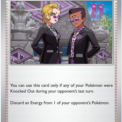 Rust Syndicate Grunt 081/084 Reverse Holo Pitch Black Pokemon Card