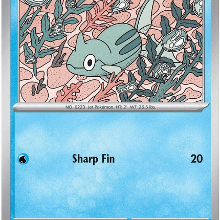 Remoraid 016/086 Reverse Holo Chaos Rising Pokemon Card