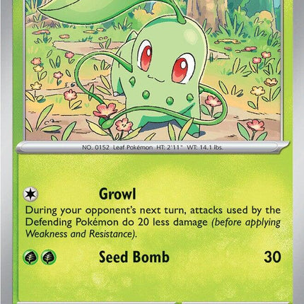 Chikorita 008/217 Non-Holo Ascended Heroes Pokemon Card