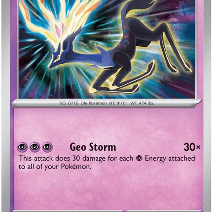 Xerneas 042/086 Reverse Holo Chaos Rising Pokemon Card
