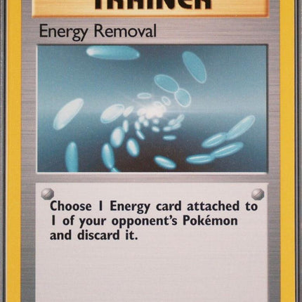 Energy Removal 92/102 Common Base Set 4th Print 1999–2000 Pokemon Card