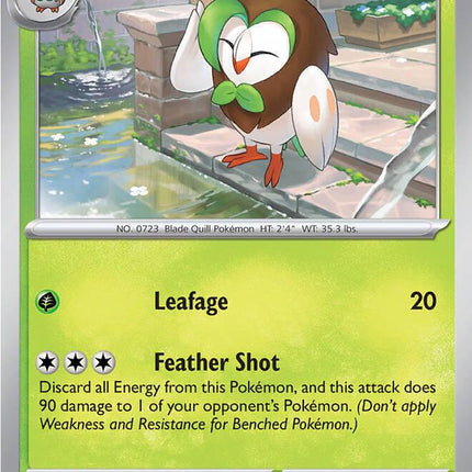 Dartrix 011/088 Reverse Holo Perfect Order Pokemon Card
