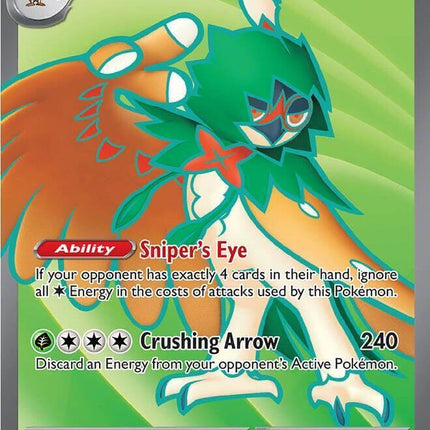 Decidueye ex 100/088 Ultra Rare Perfect Order Pokemon Card