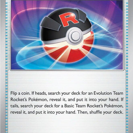 Team Rocket's Great Ball 205/217 Non-Holo Ascended Heroes Pokemon Card