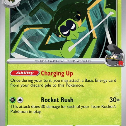 Team Rocket's Spidops 019/217 Holo Ascended Heroes Pokemon Card