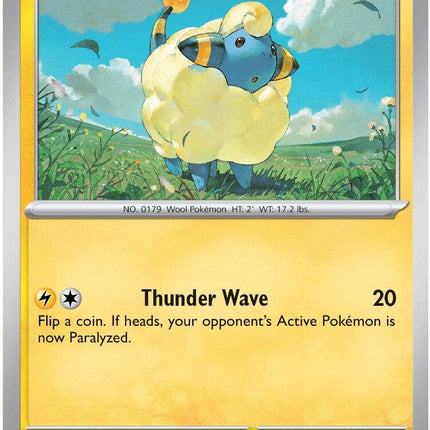 Mareep 027/086 Reverse Holo Chaos Rising Pokemon Card