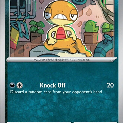 Scraggy 134/217 Quick Ball Reverse Holo Ascended Heroes Pokemon Card