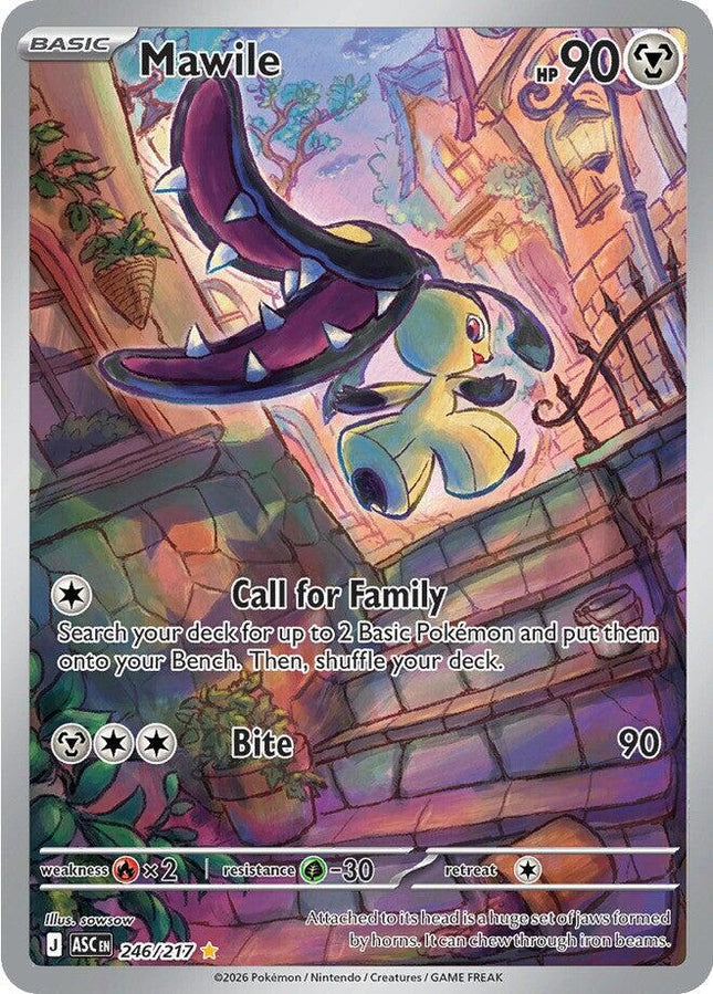 Mawile 246/217 Illustration Rare Ascended Heroes Pokemon Card