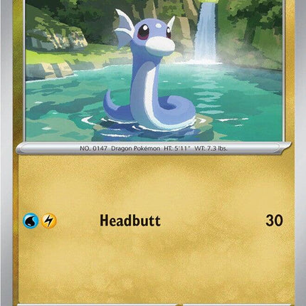 Dratini 150/217 Love Ball Reverse Holo Ascended Heroes Pokemon Card