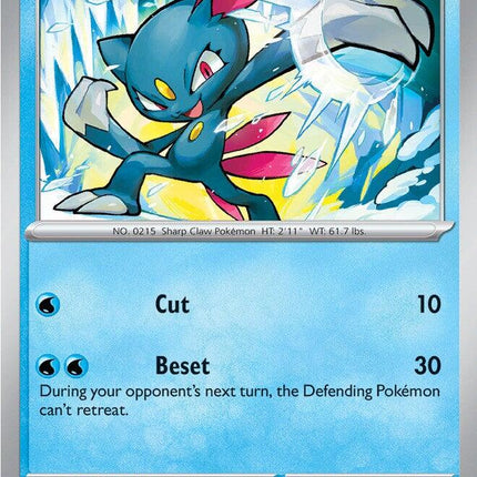 Sneasel 044/217 Energy Pattern Reverse Holo Ascended Heroes Pokemon Card