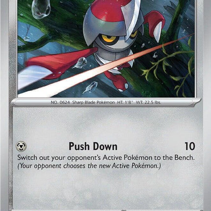 Pawniard 146/217 Energy Pattern Reverse Holo Ascended Heroes Pokemon Card