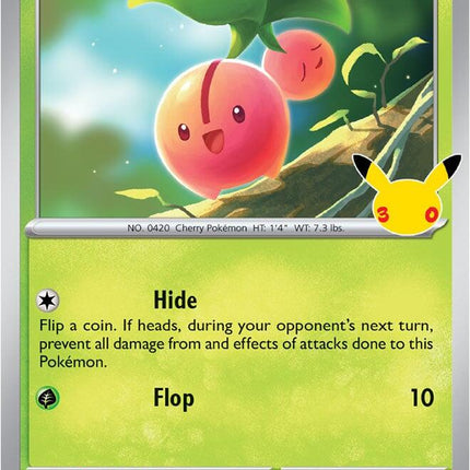 Cherubi 006/128 Anniversary Holo 30th Celebration Pokemon Card