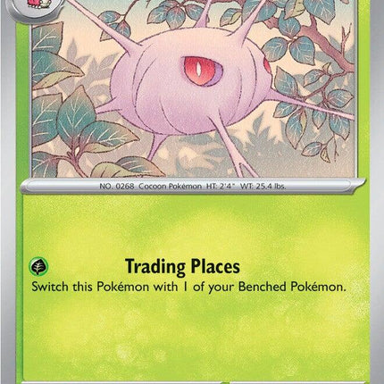 Cascoon 014/217 Love Ball Reverse Holo Ascended Heroes Pokemon Card