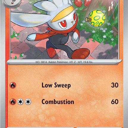 Raboot 037/217 Energy Pattern Reverse Holo Ascended Heroes Pokemon Card