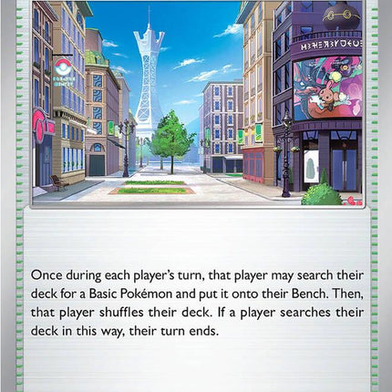 Lumiose City 077/088 Reverse Holo Perfect Order Pokemon Card