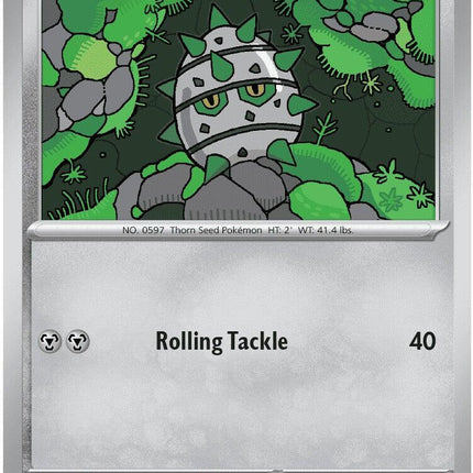 Ferroseed 062/086 Reverse Holo Chaos Rising Pokemon Card