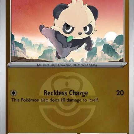 Pancham 115/217 Love Ball Reverse Holo Ascended Heroes Pokemon Card