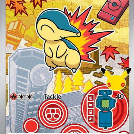 Cyndaquil MEP 047 First Partner Series 2 30th Anniversary Holo Promo Pokemon Card